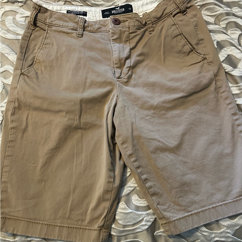 Hollister Cali Longboard Shorts Epic Flex 12”  Cotton Chino Men's Size w30.